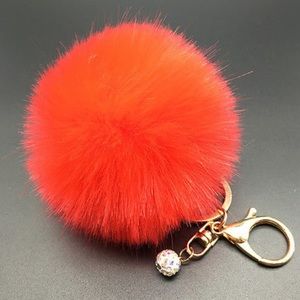 🔥 CLEARANCE Beautiful Pom Pom Key Chain Bag Charm